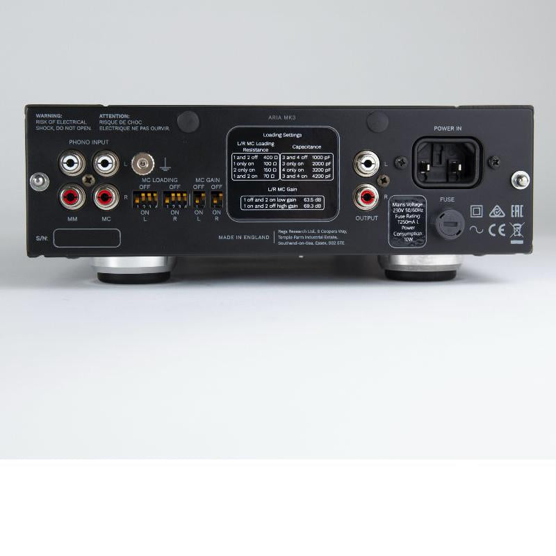 REGA ARIA MK3 MM MC PHONO PRE BLACK B +