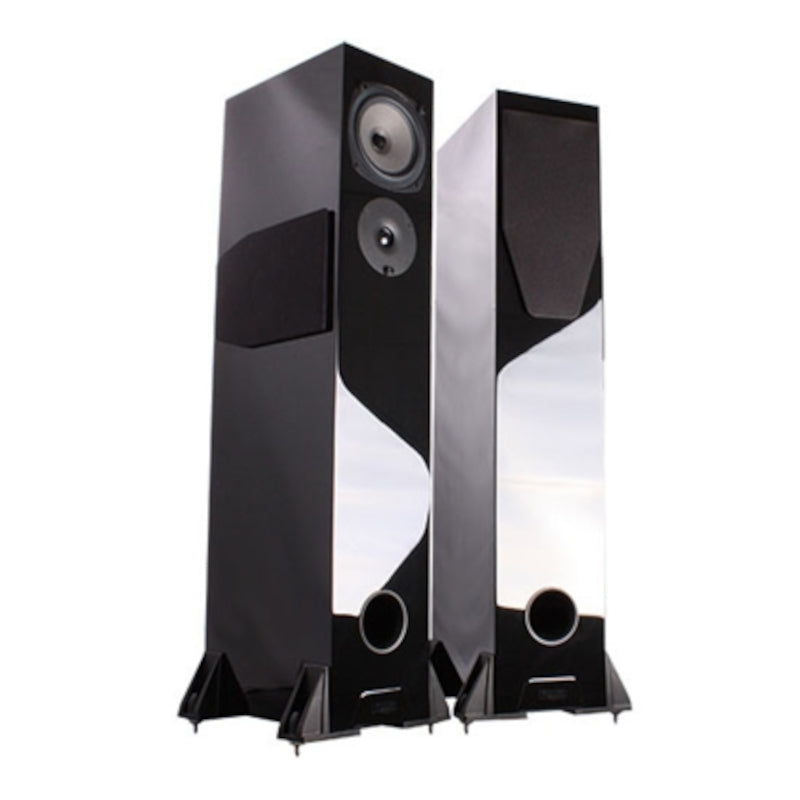 REGA RS5 LOUDSPEAKERS PIANO BLACK B -