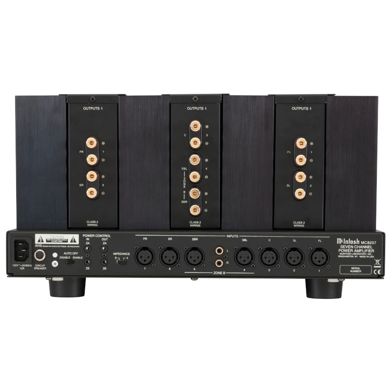 MCINTOSH MC8207 200W 7CH POWER AMP B +