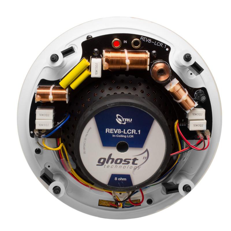 TRU REVOLVE 8" 3WAY CRBN IN-CLNG LCR SPK